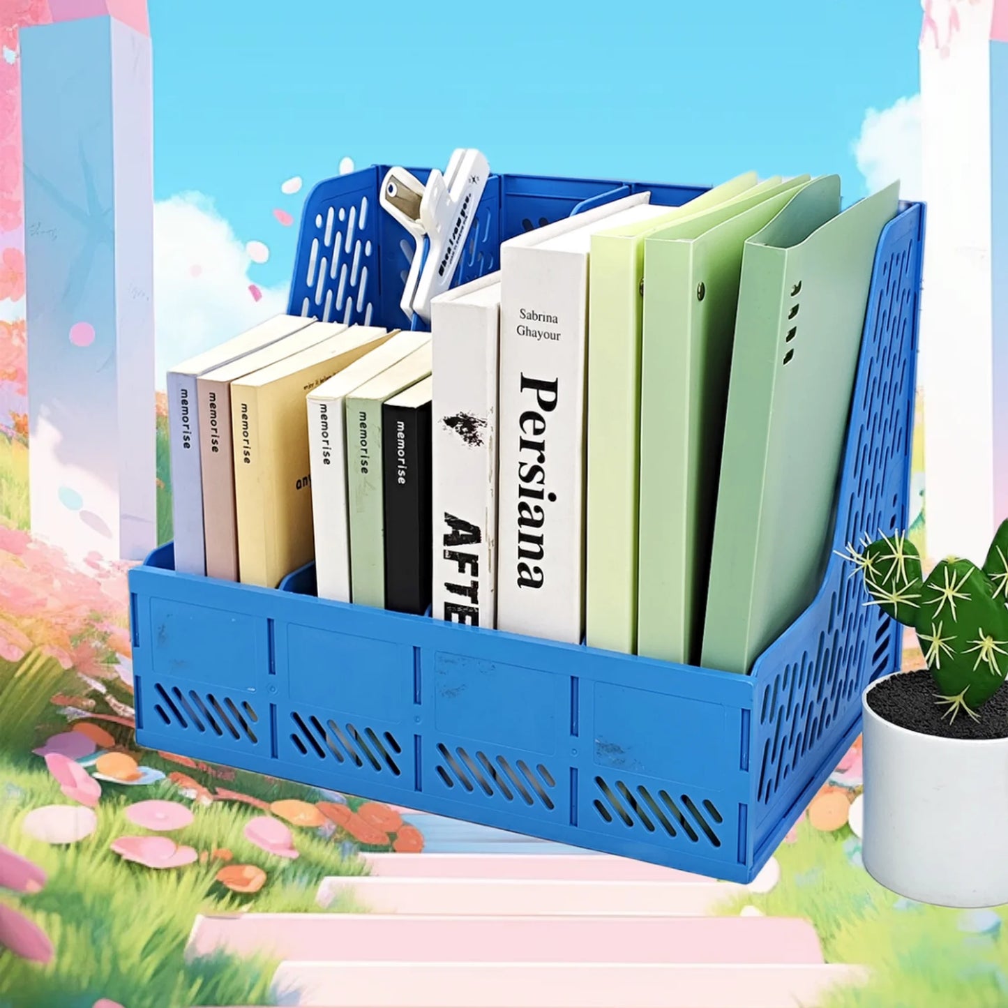 boîte de rangement serre-livres