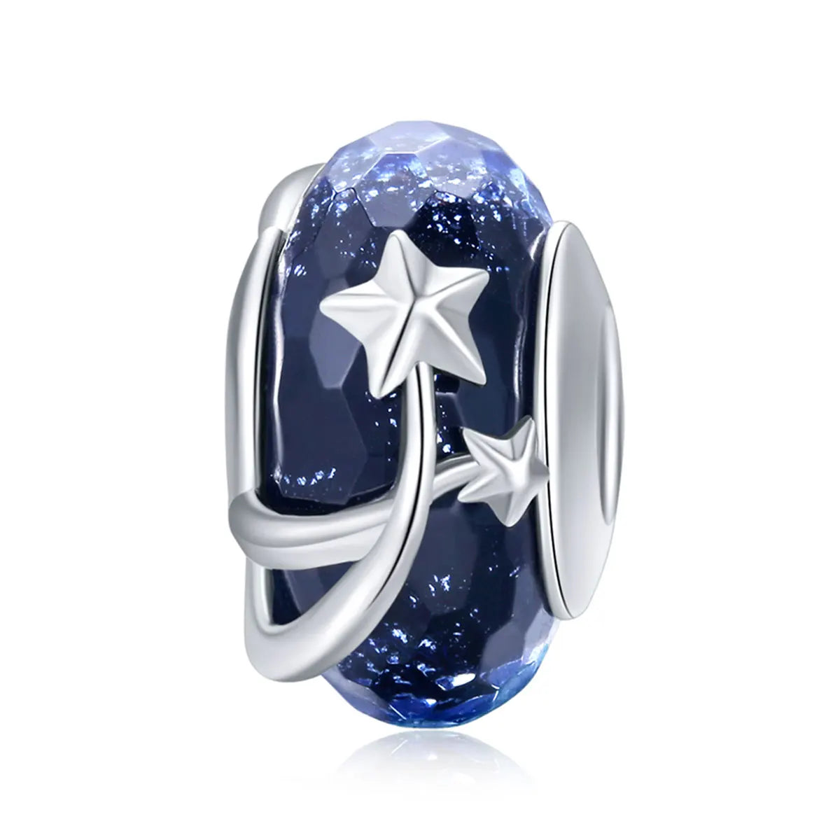100% argent Sterling 925 véritable 10 couleurs breloque coeurs radieux en cristal pour Bracelet