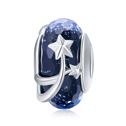 100% argent Sterling 925 véritable 10 couleurs breloque coeurs radieux en cristal pour Bracelet