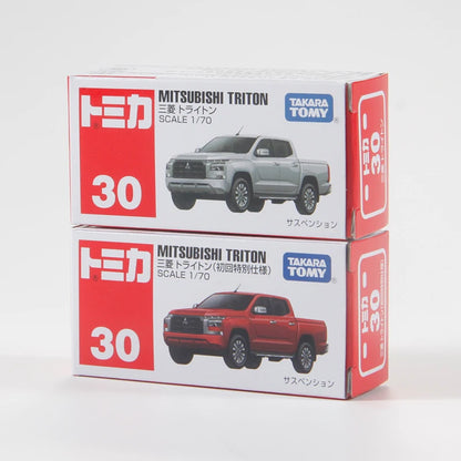 Takara Tomy Tomica voiture No.30 Mitsubishi Triton garçons jouets véhicule 1/70 véhicules moulés sous pression modèle cadeau d'anniversaire