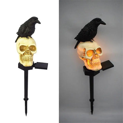Modules d'Éclairage d'Extérieur pour Halloween, Décoration de Jardin, Fantôme, Horreur, Grimace, pour Cour, Maison, Vacances