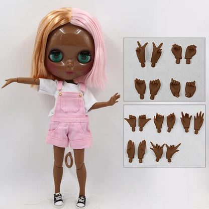 ICY DBS Blyth – poupée 1/6 bjd, jouet mixte coloré, yeux aléatoires, couleurs personnalisées, cadeau anime pour filles