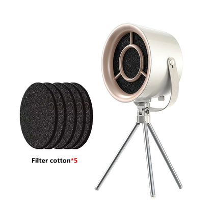 Mini hotte de bureau grande aspiration maison restaurant hot pot barbecue désodorisation purificateur de fumée portable machine d'extraction de fumée