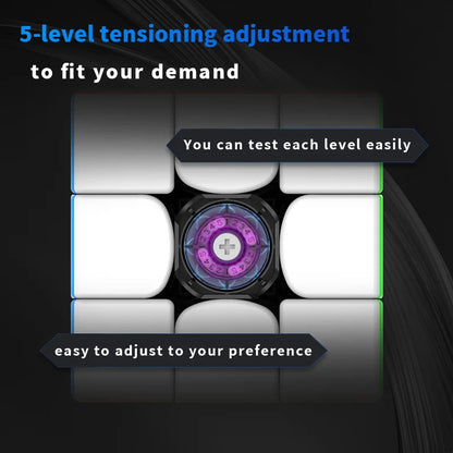 Picube-Cube Magique Magnétique DIY pour Enfants, Maglev Magnetic Rubix, Professional Speed Puzzle, Fidget Toy, DianSheng MS3X, 3x3x3