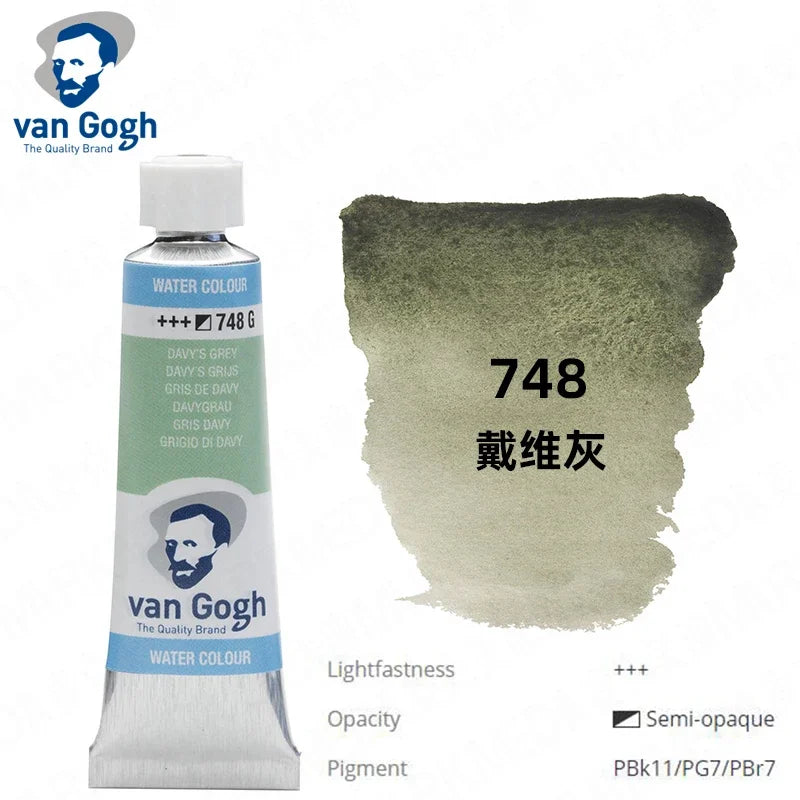 Talens Van Gogh – peinture aquarelle, Tube de 10ml,