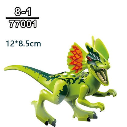 Mini bloc de construction jouet dinosaure jurassique Puzzle Animal tyrannosaure Rex ptérosaure bloc de construction jouet cadeau pour enfants