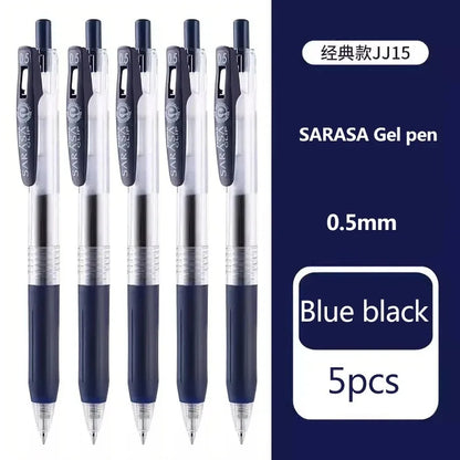 Stylos à encre Gel couleur zèbre JJ15  haute capacité rechargeable