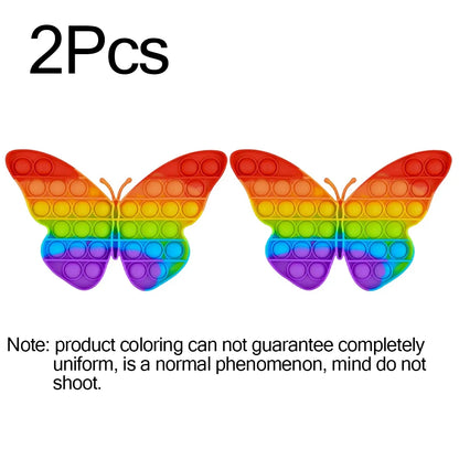 Jouets sensoriels à bulles, 2 pièces, pour autisme, besoins spéciaux, anti-Stress, décompression, jouets pour enfants