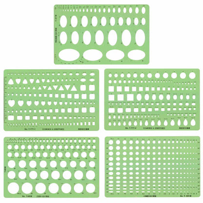 Kit de règle pochoirs