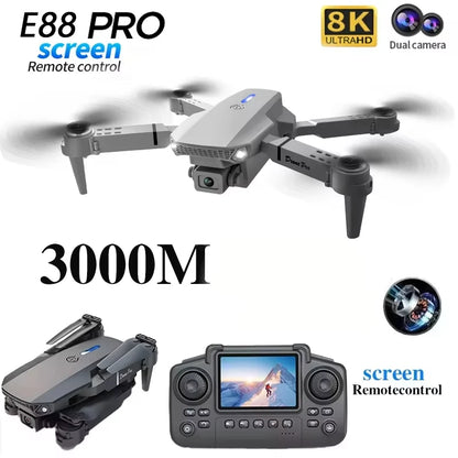 Pour XIAOMI E88PRO Drone 8K 5G professionnel HD double caméra photographie aérienne télécommande avion quadrirotor jouets 15000M 2025