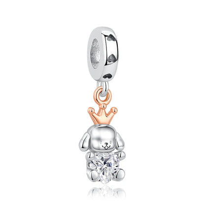 Original 925 en argent Sterling breloque perle arbre généalogique maman pendentif chaîne de sécurité breloques or Rose ajustement marque Bracelets bijoux à bricoler soi-même