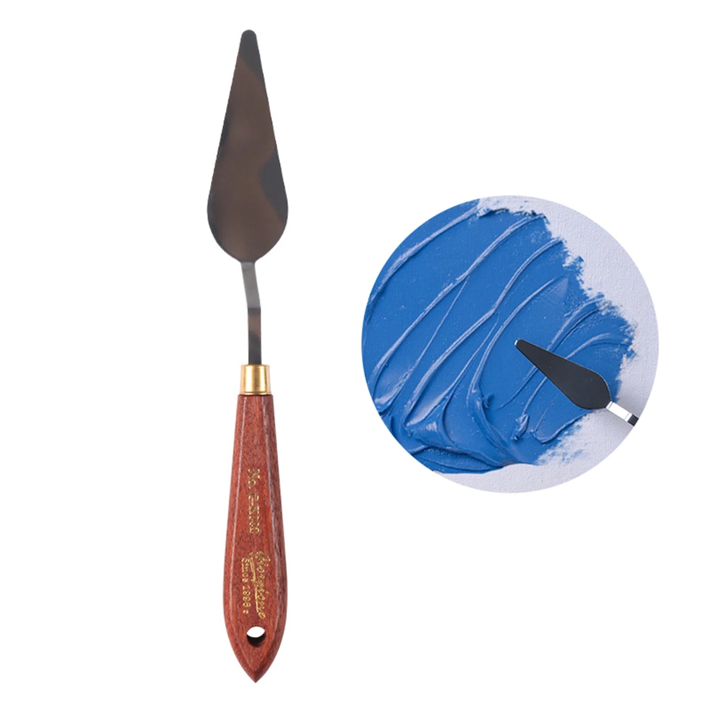 Spatule d'artiste, couteau à Palette, ensemble de couteaux de peinture, grattoir de mélange de peinture, couteau à Palette en acier inoxydable, spatule d'art de peinture