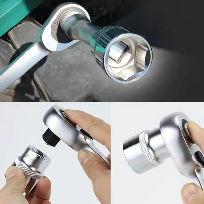 53 pièces Kit d'outils de réparation automobile clé dynamométrique à cliquet douilles ensembles d'outils voiture tout-terrain motos Combo ensemble d'outils de réparation automobile