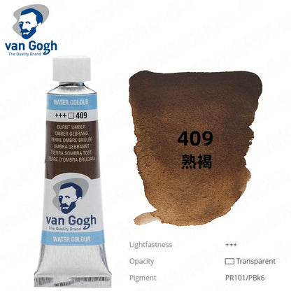 Talens Van Gogh – peinture aquarelle, Tube de 10ml,