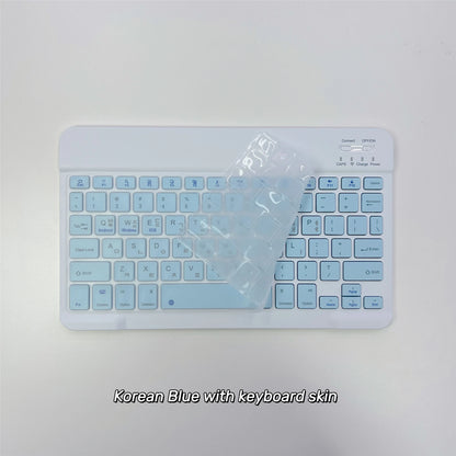 Clavier Bluetooth ultra-fin de langue coréenne à 78 touches