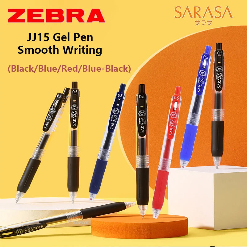 Stylos à encre Gel couleur zèbre JJ15  haute capacité rechargeable