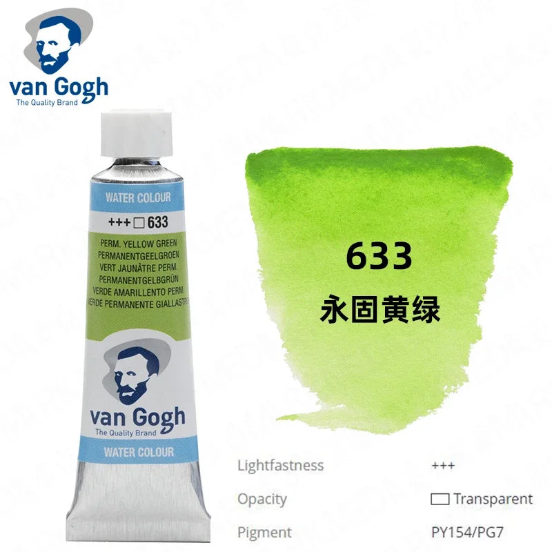 Talens Van Gogh – peinture aquarelle, Tube de 10ml,