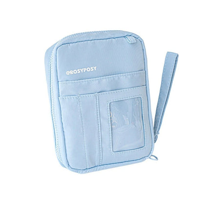 Sac de rangement multi-poches pour accordéon d'orgue, sac de rangement multifonctionnel mignon, protection pour passeport et documents