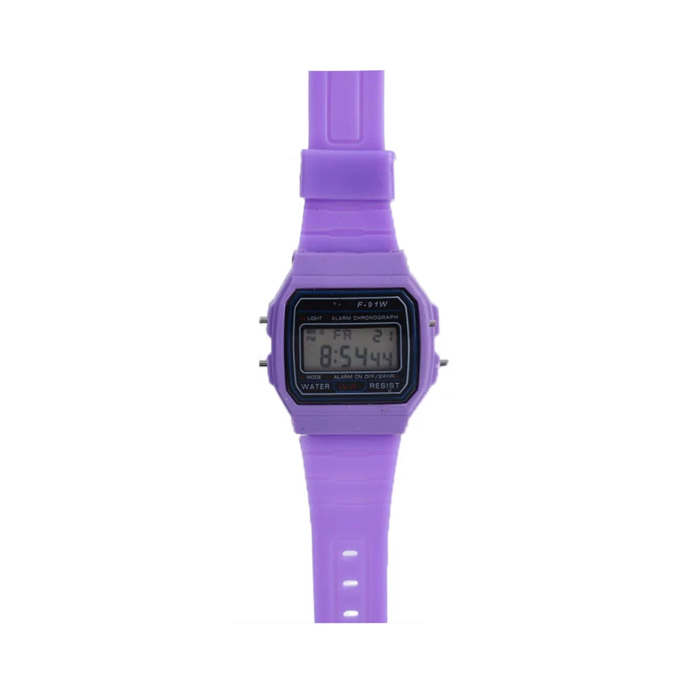 Montre numérique LED pour hommes, montre-bracelet Vintage en Silicone, horloge électronique