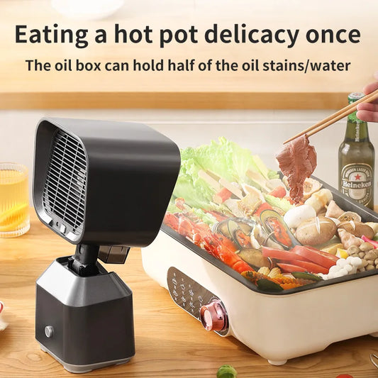 Petite hotte de cuisine domestique, table de barbecue portable, grande hotte de cuisine à aspiration pour la cuisine domestique