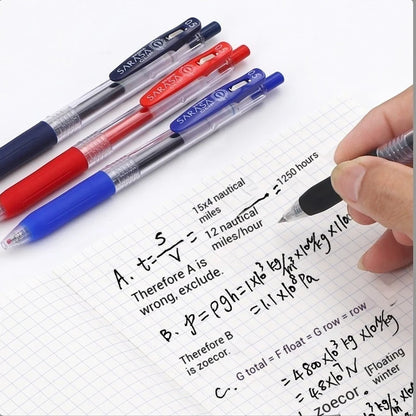 Stylos à encre Gel couleur zèbre JJ15  haute capacité rechargeable