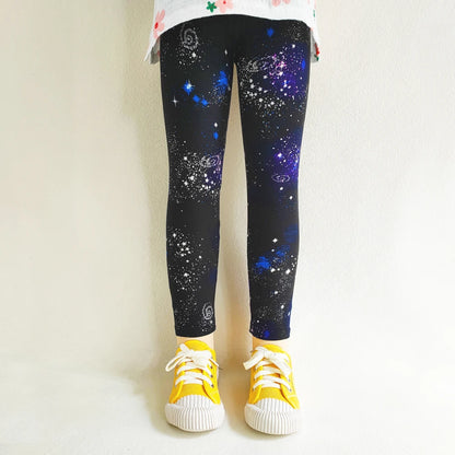 Leggings doux pour filles, pantalons pour enfants, imprimé de fleurs, slim, élastique, crayon