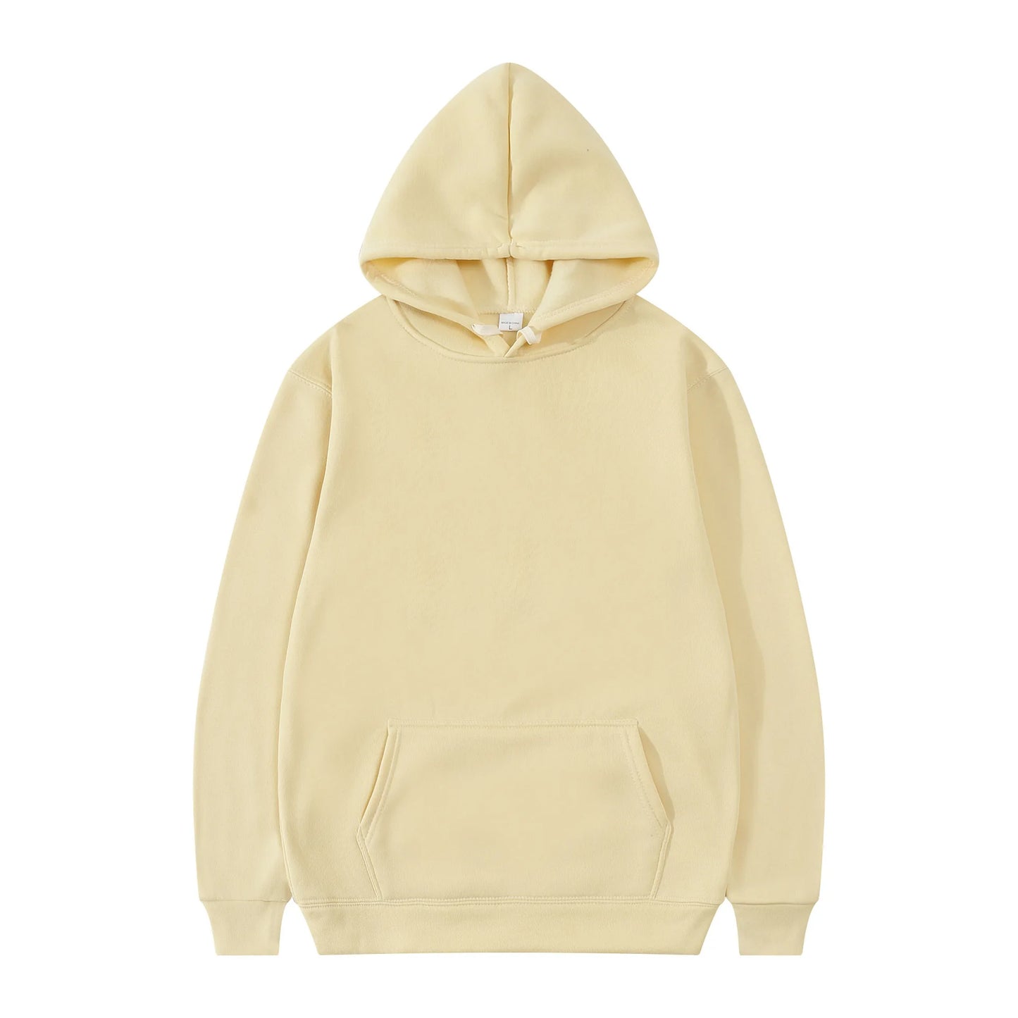 Nouvelle mode hommes sweats à capuche femmes pull printemps automne sweat à capuche décontracté sweats à capuche de couleur unie surdimensionné noir sweat F