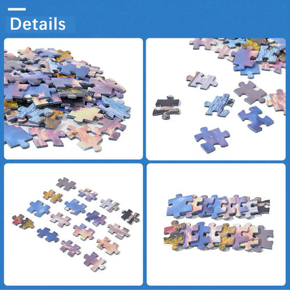 Mini Puzzle 1000 pièces pour adultes et enfants, château de rêve, jouet, jeu familial, célèbre monde, peinture à l'huile, décoration de la maison