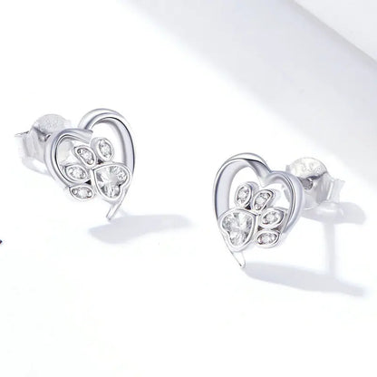 Boucles d'oreilles en argent Sterling 100%, mignon,