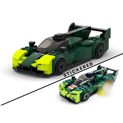 Ville voiture vitesse Champion modèle MOC briques de construction voiture de sport 680 technologie modulaire cadeaux vacances assembler enfants jouets costume