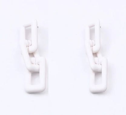 Boucles d'oreilles en acrylique JeTassel pour femmes, flammes européennes, gouttes, coeur, crâne, lame de chat, bijoux punk, gels de poisson, étoile