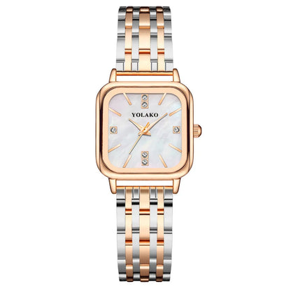 MAYZHISU-Montres simples pour femmes, montre fine rétro, montre-bracelet de luxe à quartz