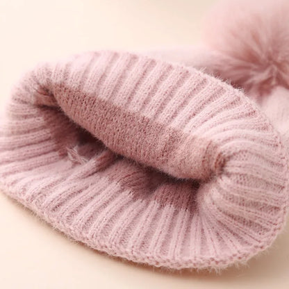 Bonnet épais en acrylique pour tout-petits, chapeaux pour bébés filles, chaud, mignon, coeur, nouveau-né, 0-12 mois, automne, hiver, nouveau, 2023