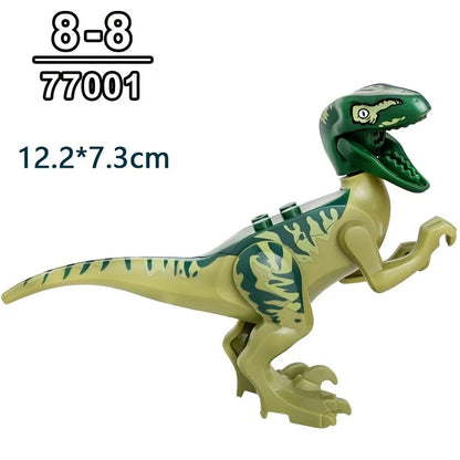 Mini bloc de construction jouet dinosaure jurassique Puzzle Animal tyrannosaure Rex ptérosaure bloc de construction jouet cadeau pour enfants