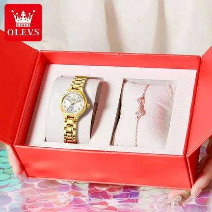 OLEVS 3650 montre à Quartz de luxe étanche montre lumineuse