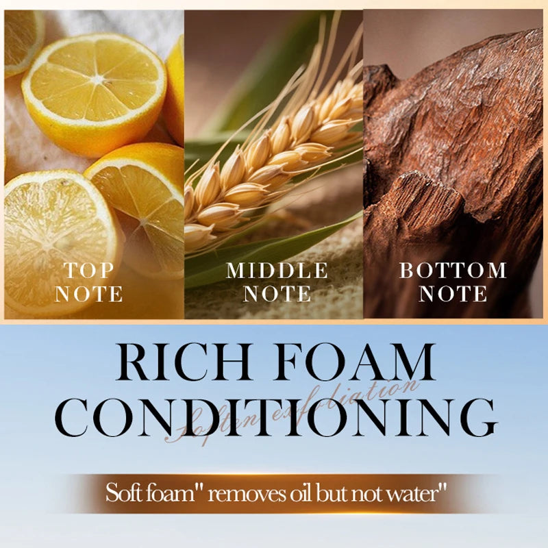 Savon de nettoyage exfoliant naturel à l'avoine biologique, fait à la main, pour le corps et le visage, nettoyage en profondeur, éclaircit la peau tendre, rétrécit les Pores