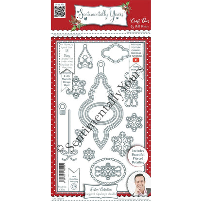 Matrices de découpe en métal craquelin de noël, moule de décoration artisanale, modèle de gaufrage pour Scrapbook, carte de vœux faite à la main, fête 2025