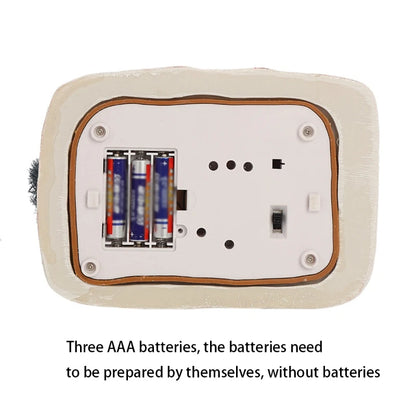 Wagon de pop-corn en résine 4.2 par LED, maison de Noël, scène de village de voiture à manger animée itude, fête de vacances de Noël, brittop, ornement