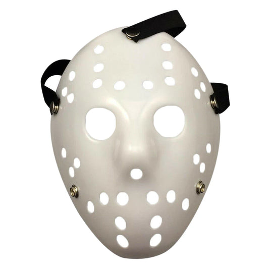 Masques de tête effrayants pour Halloween, costume de cosplay de fête, robe de paupières de hockey, décoration d'Halloween