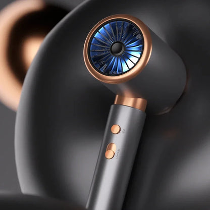 Sèche-cheveux de Salon 2000W, brosse professionnelle à Air chaud et froid, ionique négatif, forte puissance, 5ème vitesse, sèche-cheveux avec peigne