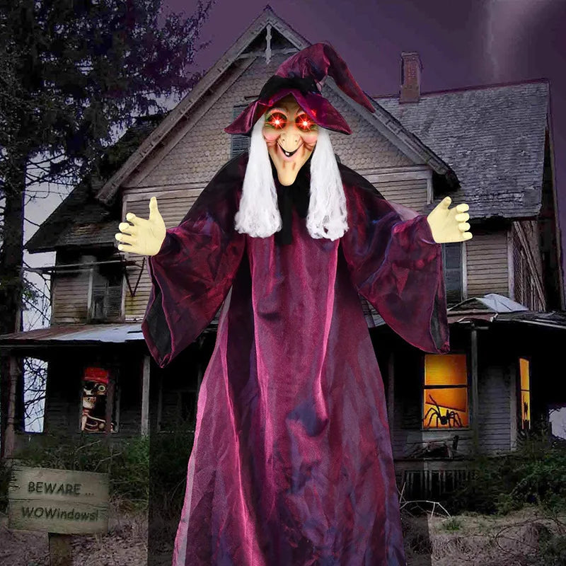 Décor  sorcière d'halloween,