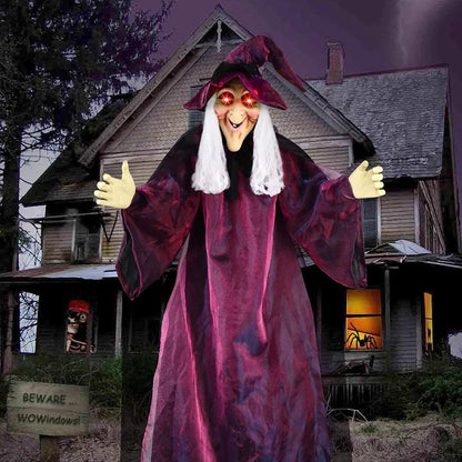 Décor  sorcière d'halloween,