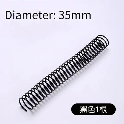 Anneau de reliure en plastique Transparent à feuilles mobiles,