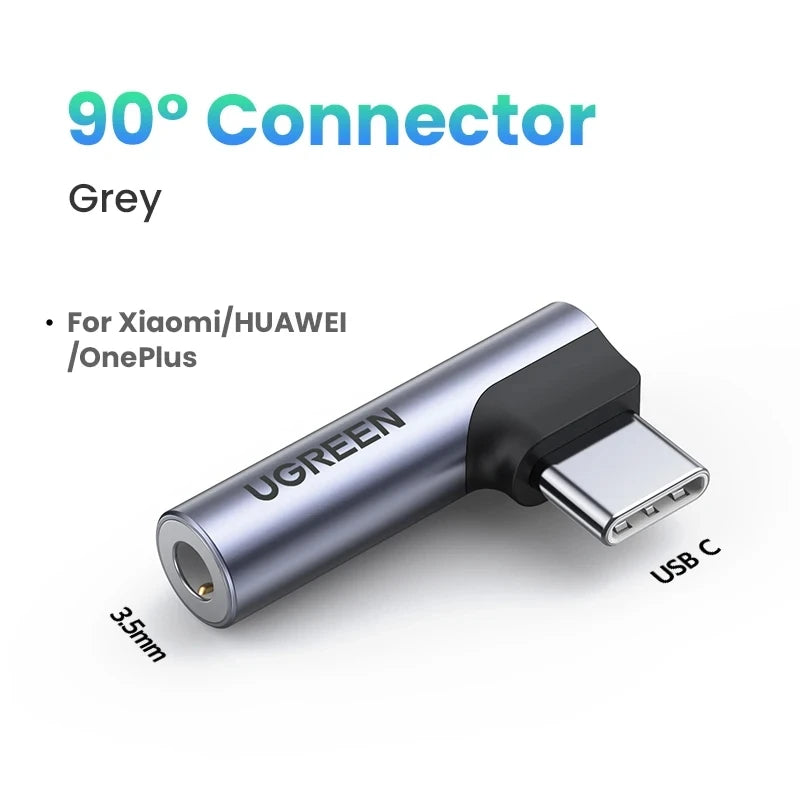 UGREEN-Câble USB Type-C vers 3.5mm pour écouteurs