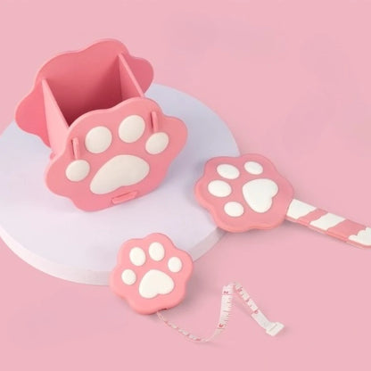 Porte-stylo pâte de chat en PVC