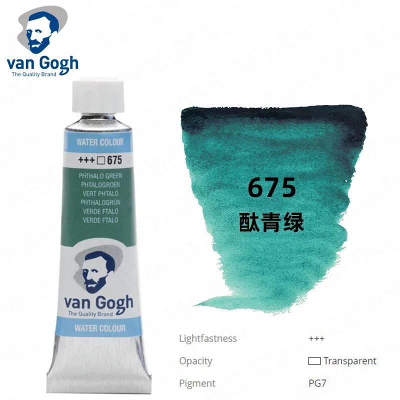 Talens Van Gogh – peinture aquarelle, Tube de 10ml,