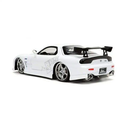 Jada 1:24 1993 Mazda RX-7 jas7 Haute Simulation Diecast Voiture En Alliage De Métal Modèle De Voiture Jouet Pour Enfants Cadeau Collection J214