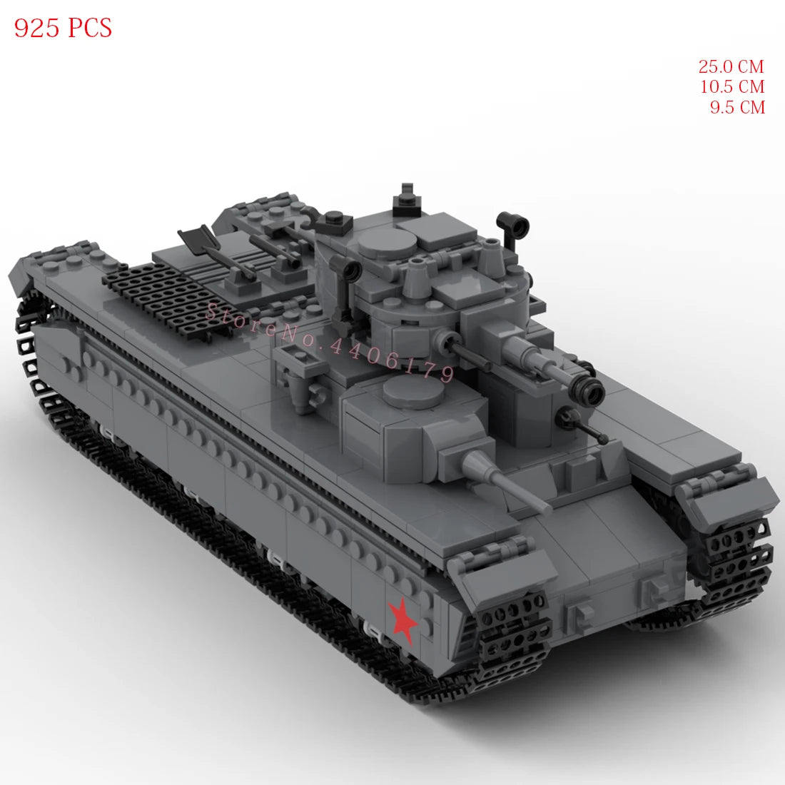 Militaire chaud seconde guerre mondiale armée de l'union soviétique T-35 char lourd bataille moscou armes de guerre équipement bloc de construction modèle brique jouets pour cadeau