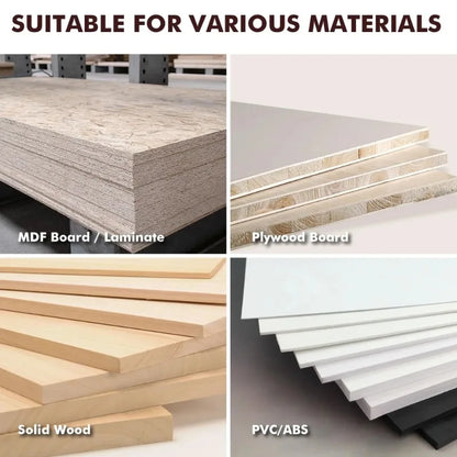 Tondeuse à chanfreiner le bois, grattoir à filet, outil d'ébavurage, couteau de coupe, raboteuse d'angle de bord pour le travail du bois, bande de bord spécialisée