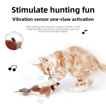 Jouets oiseau interactifs pour chat